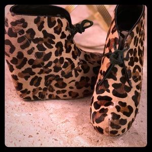Steve Madden Cheetah Booties